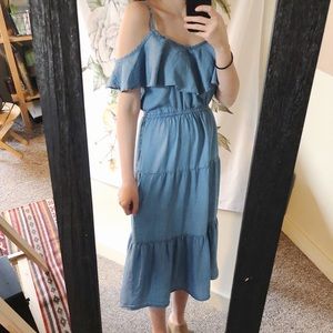 OLD NAVY Chambray dress